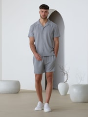 Gym King Grey Signature Waffle Shirt - Image 1 of 4