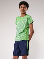Gym King Blue Space Dye Shorts - Image 1 of 4