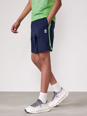 Gym King Blue Space Dye Shorts - Image 2 of 4