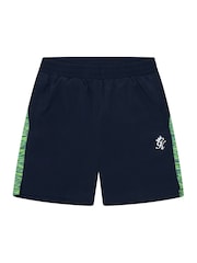 Gym King Blue Space Dye Shorts - Image 3 of 4