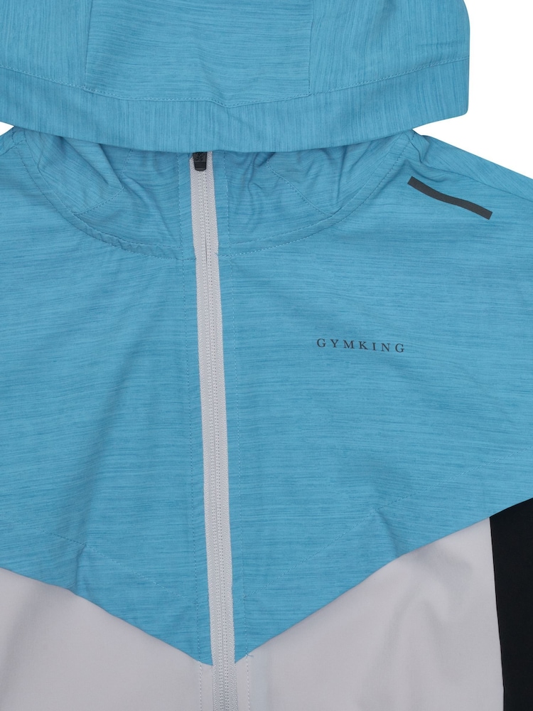 Gym King Grey Vision Tracksuit Hoodies - Image 4 of 4