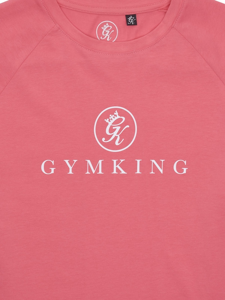 Gym King Coral Pro Logo Jersey T-Shirt - Image 4 of 4 Gym King Coral Pro Logo Jersey T-Shirt - Image 4 of 4