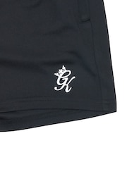 Gym King Black Lightweight Poly Shorts - Image 4 of 4