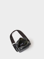 Osprey London The Jacob Leather Black Phone Bag - Image 5 of 5