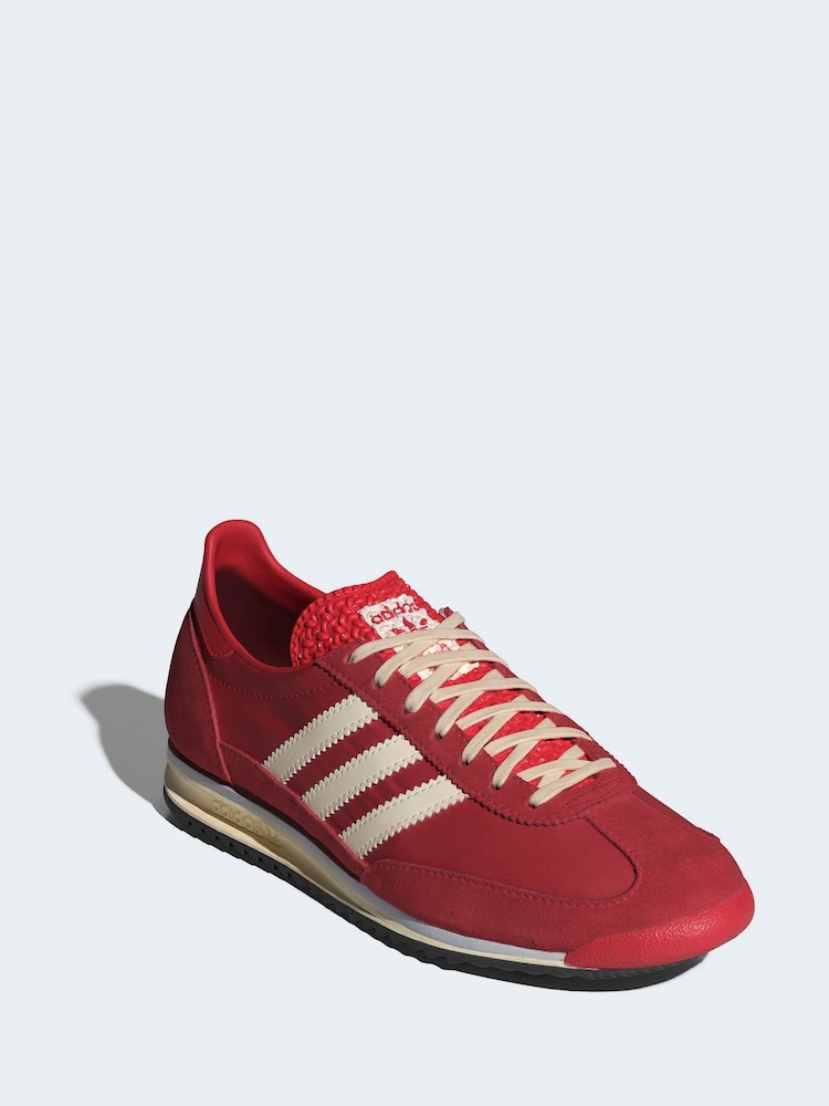 adidas Originals Red SL 72 OG Trainers - Image 2 of 10 adidas Originals Red SL 72 OG Trainers - Image 2 of 10
