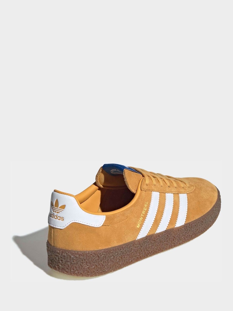 adidas Originals Yellow Montreal Trainers - Image 9 of 9 adidas Originals Yellow Montreal Trainers - Image 9 of 9