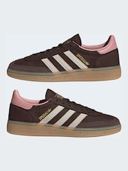 adidas Originals Brown Handball Spezial Trainers - Image 6 of 10