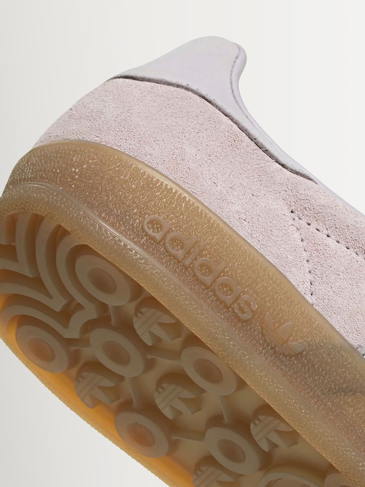 adidas Originals Light Pink Gazelle Indoor Trainers - Image 9 of 9