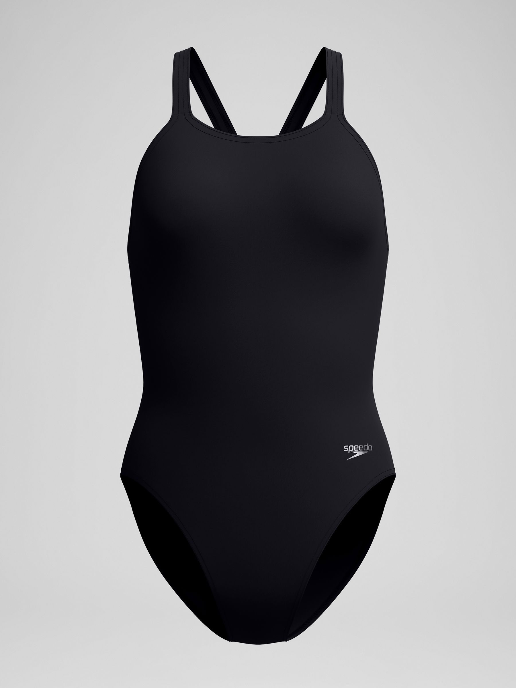 Buy Speedo Black Solid Endurasoft Leaderback Swimsuit from Next USA
