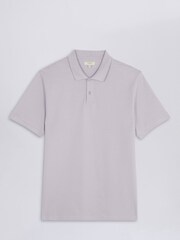 Ivory Pique Polo Shirt - Image 4 of 6