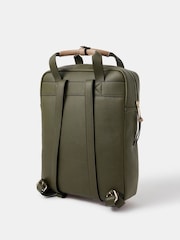 Accessorize Green Pocket Top Handle Backpack - Image 2 of 2