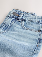 Mid Blue Jort Shorts (3-16yrs) - Image 6 of 7