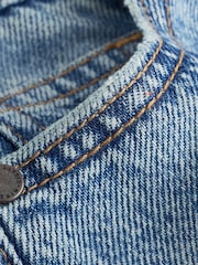 Mid Blue Jort Shorts (3-16yrs) - Image 7 of 7