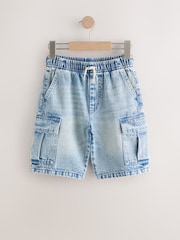 Denim Vintage Cargo Shorts (3-16yrs) - Image 5 of 8