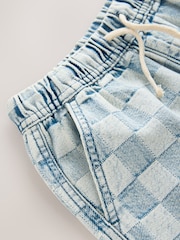 Bleach Check Bermuda Pull On Shorts (3-16yrs) - Image 8 of 8