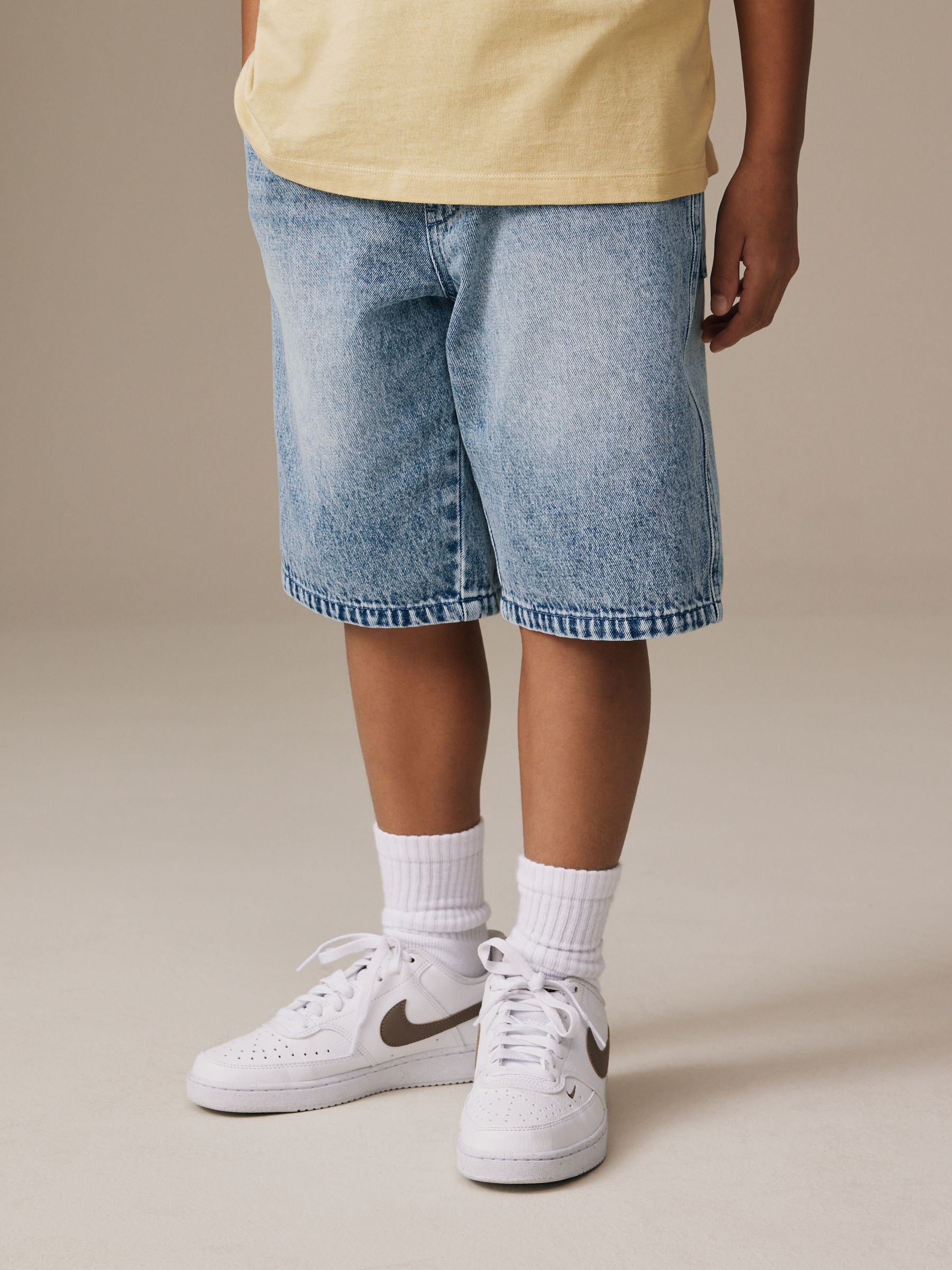 Buy Denim Tint Denim Bermuda Pull On Shorts (3-16yrs) from the