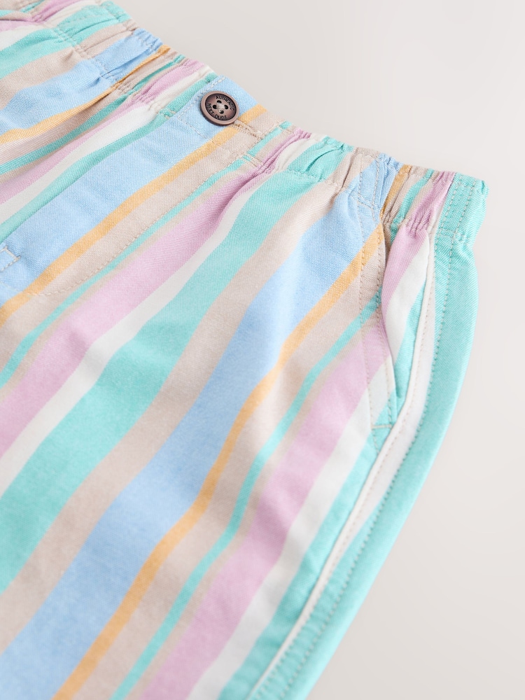 Stripe Hybrid Waist Shorts (3-16yrs) - Image 8 of 8
