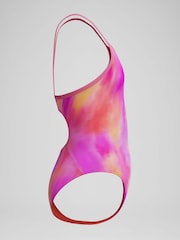 Speedo Badeanzug mit Print und dünnen Trägern - Bild 4 von 6