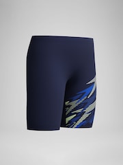 Speedo Blue Medley Logo Jammer Swim Shorts - Image 5 of 6