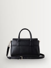 Mulberry Black/Gold Small Bayswater Satchel Bag - Image 4 of 6