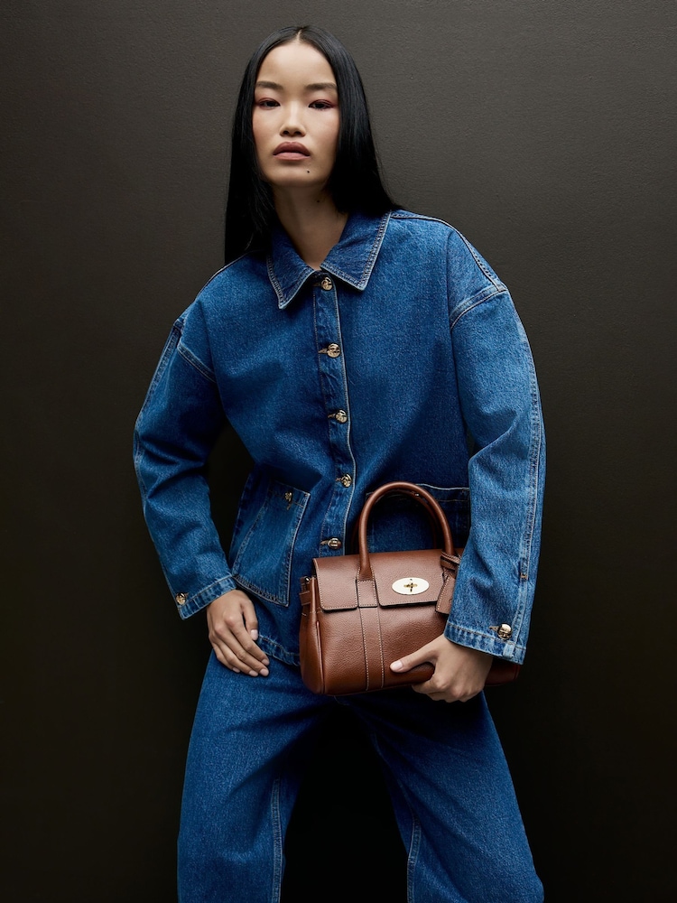 Mulberry Oak Small Bayswater Satchel Bag - Image 8 of 8 Mulberry Oak Small Bayswater Satchel Bag - Image 8 of 8