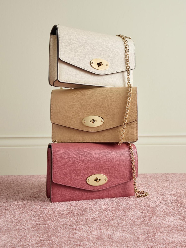 Mulberry Chalk Small Darley Classic Grain Bag - Image 8 of 8 Mulberry Chalk Small Darley Classic Grain Bag - Image 8 of 8
