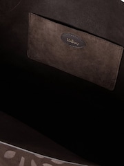 Mulberry Chocolate Suede Tote Bag - Image 4 of 6