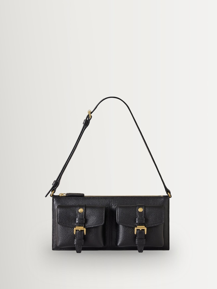 Mulberry Black Mini Roxanne Shoulder Bag - Image 1 of 6 Mulberry Black Mini Roxanne Shoulder Bag - Image 1 of 6