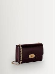 Mulberry Deep Aubergine Small Darley Classic Grain Bag - Image 3 of 5