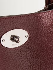 Mulberry Black Cherry North South Bayswater Heavy Grain Tote Bag - Image 5 of 6
