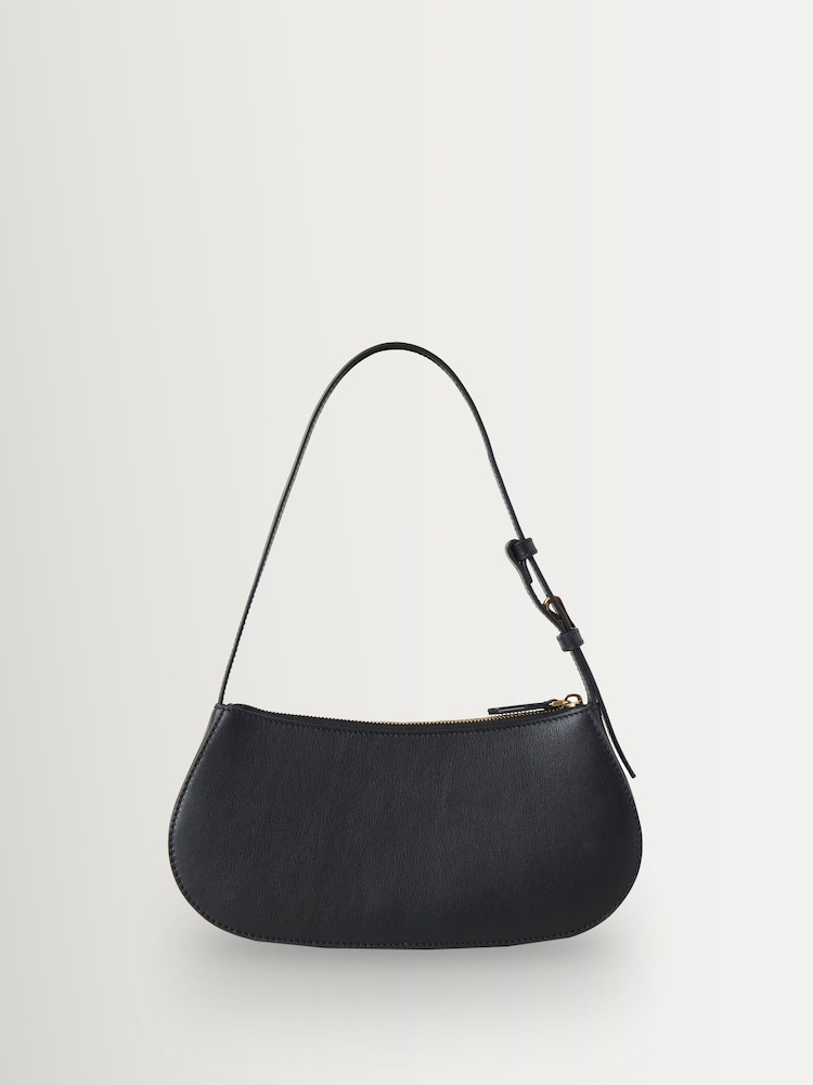 Mulberry Black Clovelly Shoulder Micro Classic Grain Bag - Image 2 of 5 Mulberry Black Clovelly Shoulder Micro Classic Grain Bag - Image 2 of 5