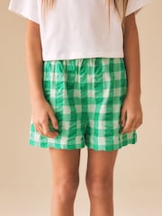 Green Checked Pull on Shorts (3-16yrs) - Image 2 of 8