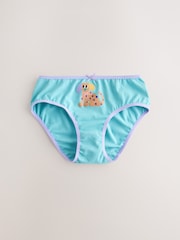 Pink/Blue Dog Briefs 7 Pack (1.5-14yrs) - Image 5 of 11