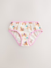 Pink/Blue Dog Briefs 7 Pack (1.5-14yrs) - Image 8 of 11