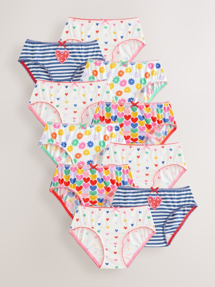 Red/Blue/Pink - Pacote Briefs 10 (1).5-16 (anos) - Imagem 1 de 8