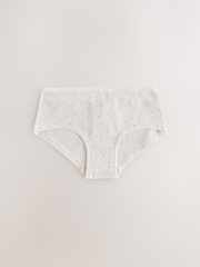 Pink Bear Print Hipster Briefs 5 Pack (2-16yrs) - Image 6 of 8