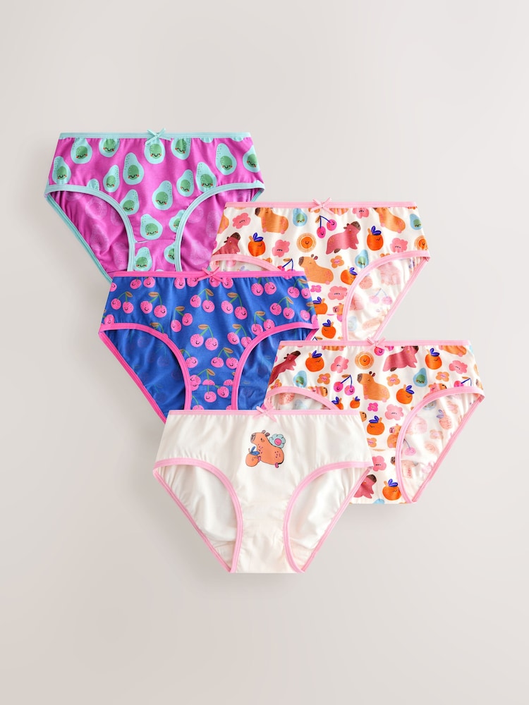 Pink/Blue Capybara - حزمة ملابس داخلية من 5 قطع (1.5-16 سنة) - صورة 1 من 9 Pink/Blue Capybara - حزمة ملابس داخلية من 5 قطع (1.5-16 سنة) - صورة 1 من 9