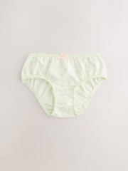Green/Pink Ditsy Print Briefs 5 Pack (1.5-16yrs) - Image 3 of 9