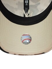 New Era Womens Faux Pony Texture Animal Print Cap - Image 6 of 7