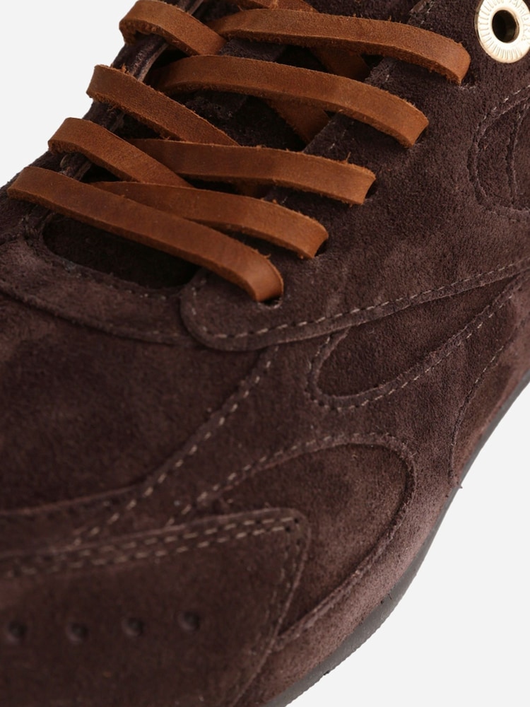 Bronx Brown Myraa Suede Sneakers - Image 10 of 10 Bronx Brown Myraa Suede Sneakers - Image 10 of 10