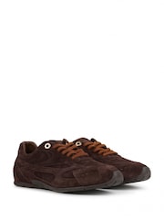 Bronx Brown Myraa Suede Sneakers - Image 5 of 10
