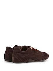 Bronx Brown Myraa Suede Sneakers - Image 6 of 10