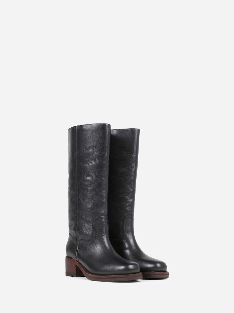 Bronx Black Kyley Leather Boots - Image 2 of 6 Bronx Black Kyley Leather Boots - Image 2 of 6
