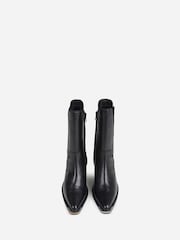 Bronx Black Next Low Kole Leather Ankle Boots - Image 5 of 6