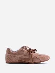 Bronx Mocha Mousse Myraa Suede Sneakers - Image 10 of 13