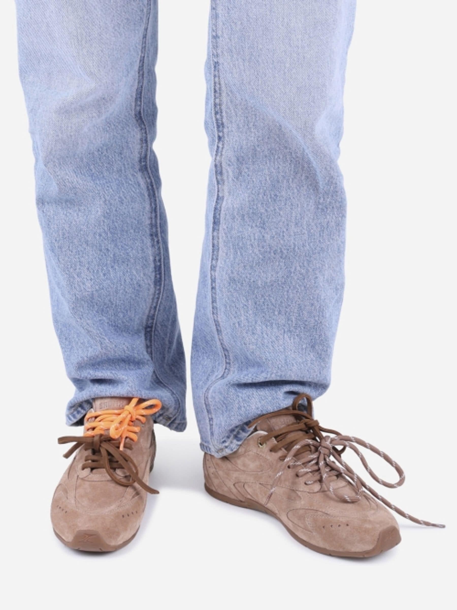 Buy Bronx Mocha Mousse Myraa Suede Sneakers from Next USA