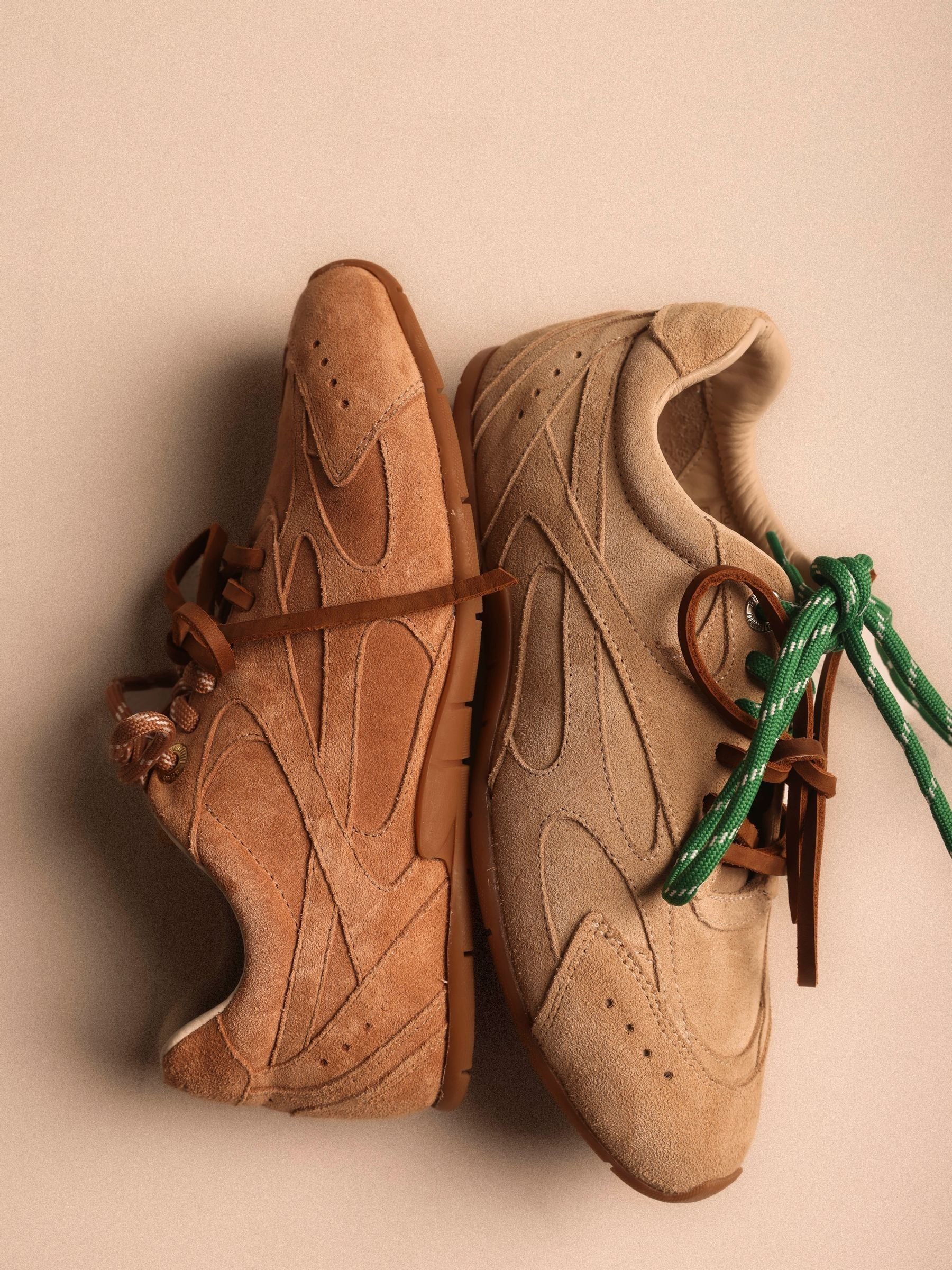 Buy Bronx Mocha Mousse Myraa Suede Sneakers from Next USA