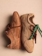 Bronx Mocha Mousse Myraa Suede Sneakers - Image 6 of 13
