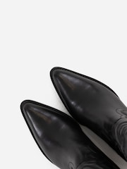 Bronx Black Jukeson Leather Padded Boots - Image 5 of 6