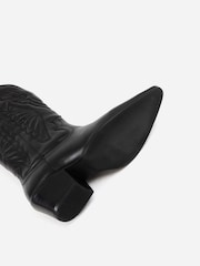 Bronx Black Jukeson Leather Padded Boots - Image 6 of 6